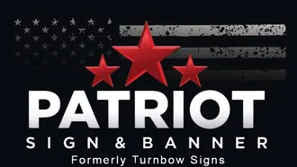 Patriot Sign and Banner Logo